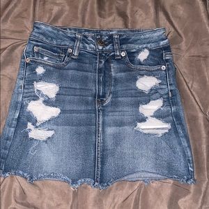AMERICAN EAGLE denim mini skirt